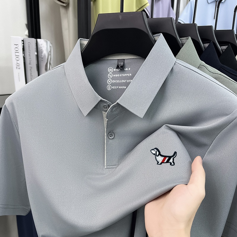Men Short Sleeve Polo Shirt Po - Polo Shirt Pique 评论和价格