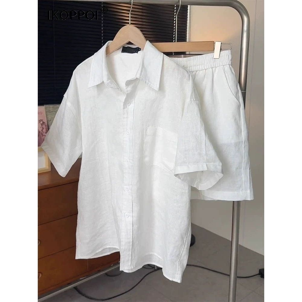 Lightweight Breathable Cotton  - Linen Shirt Breathable 评论和价格