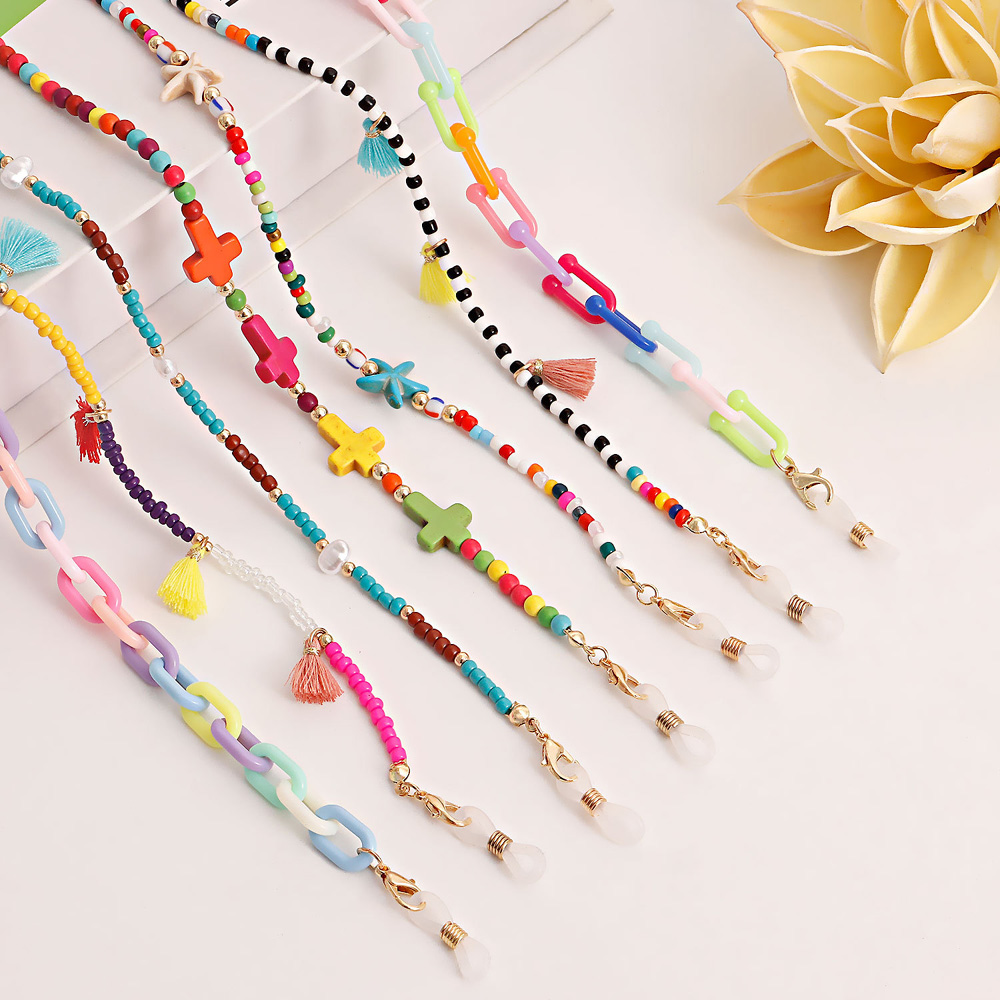 New Fashion Glasses Chain Dual - Sunglass Retainer Cord 评论和价格