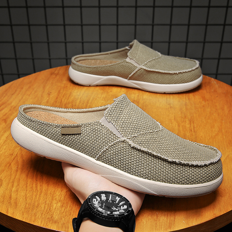 Canvas Slip on Half Shoes for  - Espadrille Slip On 评论和价格