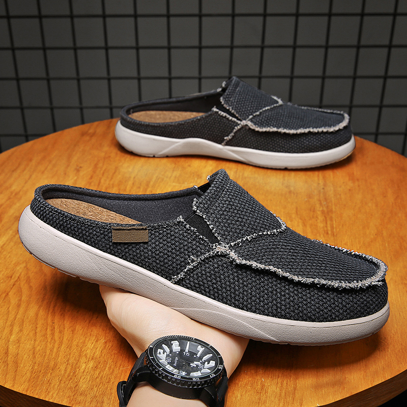 Canvas Slip on Half Shoes for  - Espadrille Slip On 评论和价格